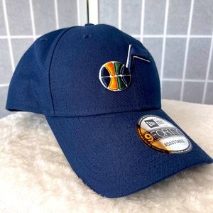 NWT UTAH JAZZ TEAM CLASSIC 9FORTY Adjustable Baseball Cap - New Era, Navy